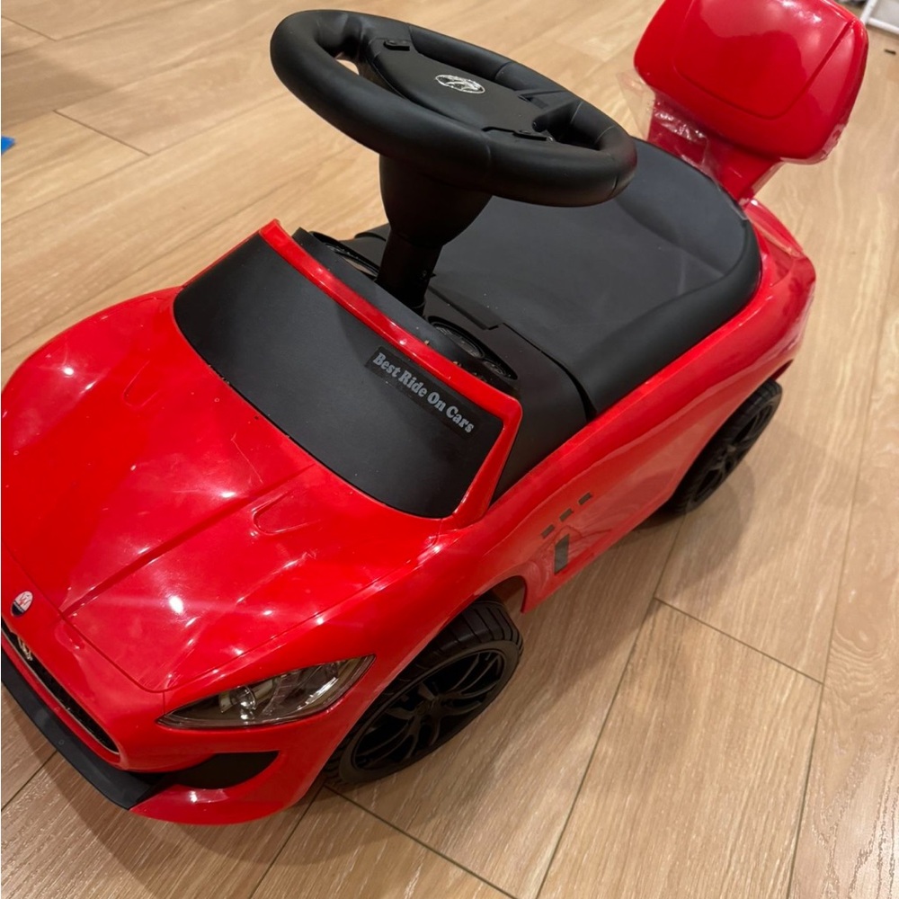 Red Ride-On Car for Kids